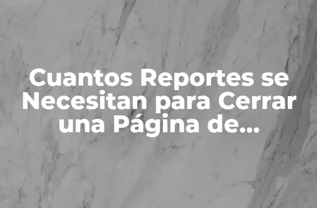 ¿Por qué los Reportes de Facebook son Importantes?
