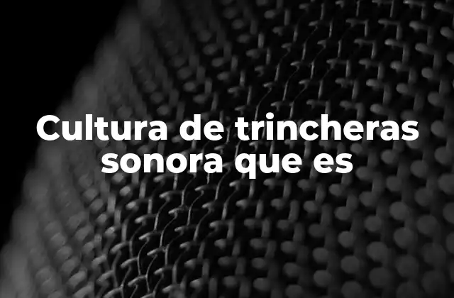 El sonido como herramienta de resistencia y lucha