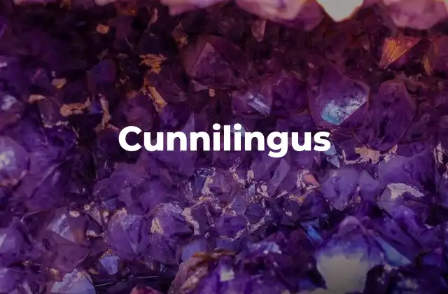 Cunnilingus 2 Cunnilingus