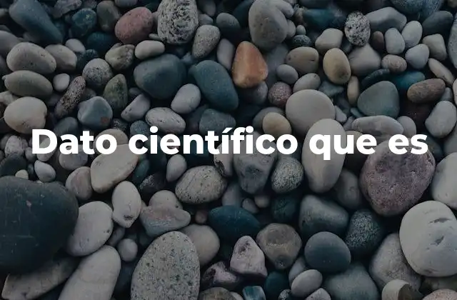 La base de la investigación científica