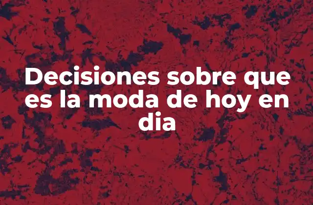 La moda actual como reflejo de la identidad cultural