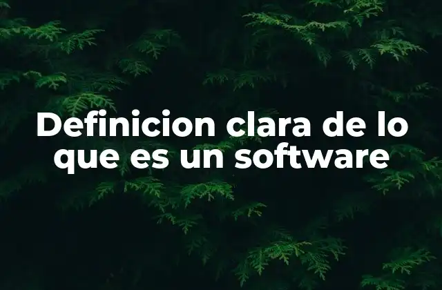 Tipos de software y su función en los sistemas operativos