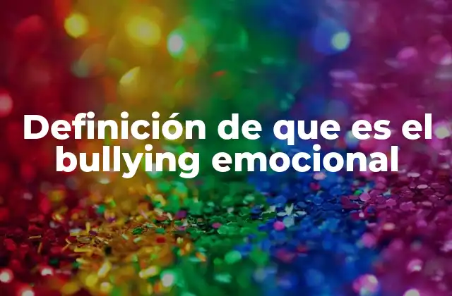 Cómo identificar el acoso emocional en el día a día