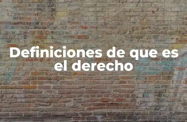 El derecho como pilar de la convivencia humana