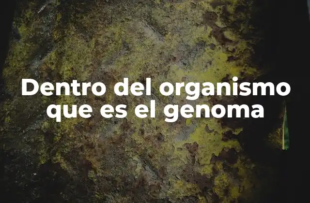 Dentro Del Organismo que es el Genoma
