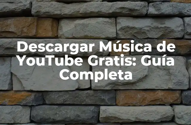Descargar Música de Youtube Gratis: Guía Completa 16 ¿Por qué Descargar Música de YouTube es Popular?