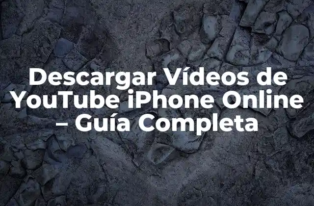 Descargar Vídeos de Youtube Iphone Online - Guía Completa 2 ¿Por qué debes descargar vídeos de YouTube en tu iPhone?