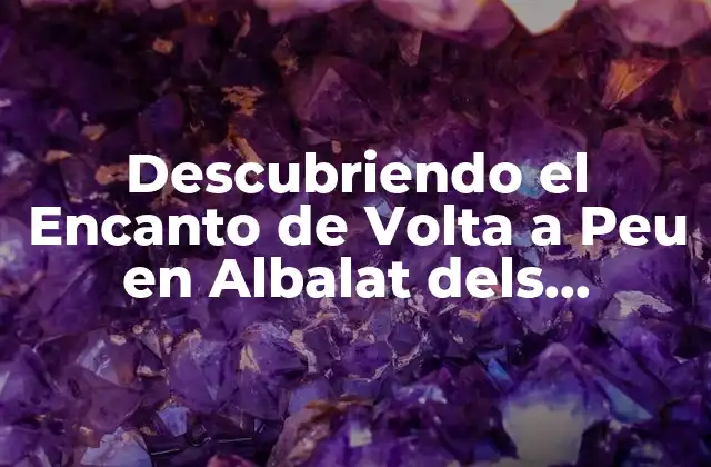 Orígenes de Volta a Peu en Albalat dels Tarongers