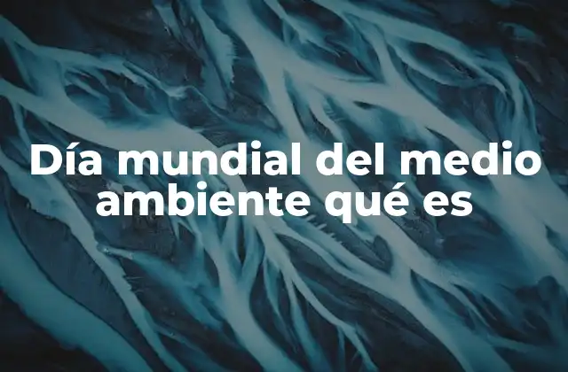 Día Mundial Del Medio Ambiente Qué es 2 La importancia de celebrar un día dedicado a la naturaleza
