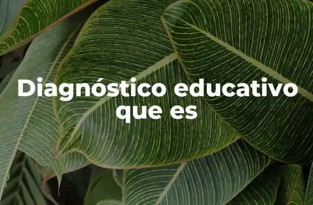 Cómo el diagnóstico educativo mejora la calidad del aprendizaje