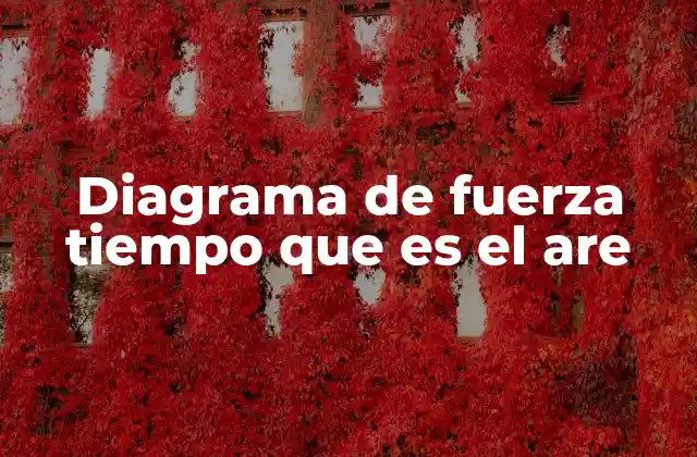 Diagrama de Fuerza Tiempo que es el Are