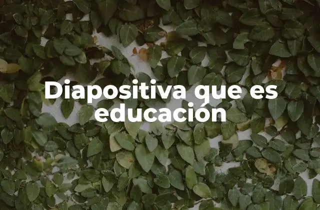 La importancia de las diapositivas en el proceso de enseñanza-aprendizaje