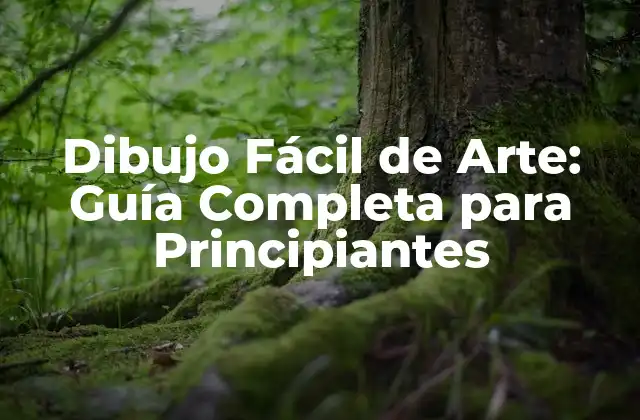 Dibujo Fácil de Arte: Guía Completa para Principiantes