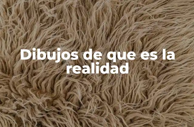 Dibujos de que es la Realidad