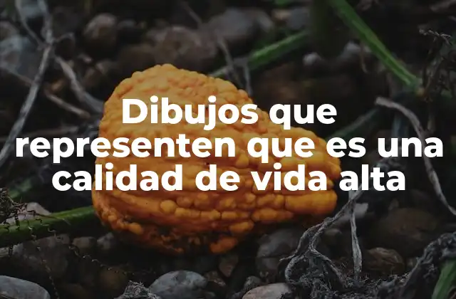 Dibujos que Representen que es una Calidad de Vida Alta