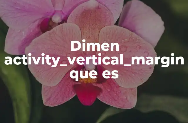 Dimen Activity_vertical_margin que es