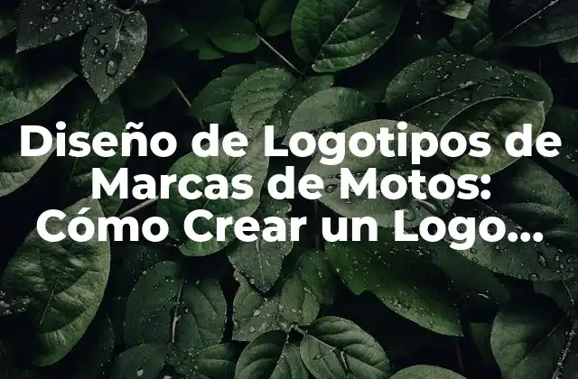 Diseño de Logotipos de Marcas de Motos: Cómo Crear un Logo Impactante