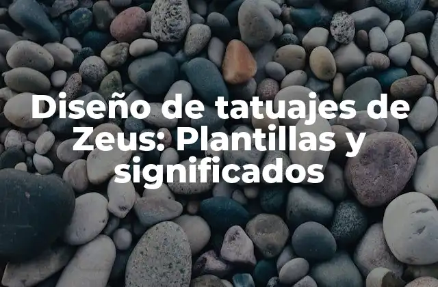 Diseño de Tatuajes de Zeus: Plantillas y Significados