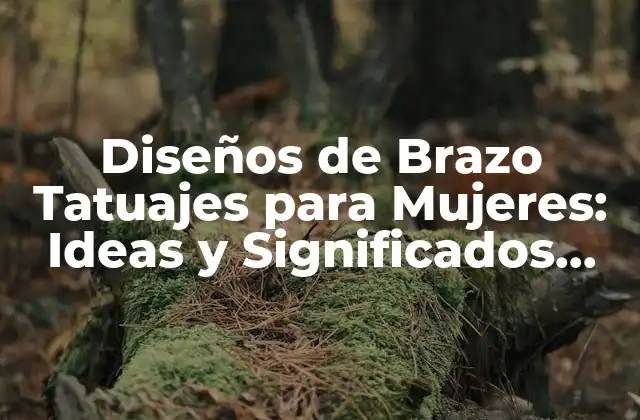 Diseños de Brazo Tatuajes para Mujeres: Ideas y Significados Únicos