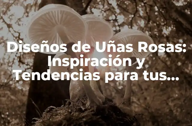 Diseños de Uñas Rosas: Inspiración y Tendencias para Tus Uñas