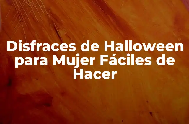 Disfraces Clásicos de Halloween para Mujer