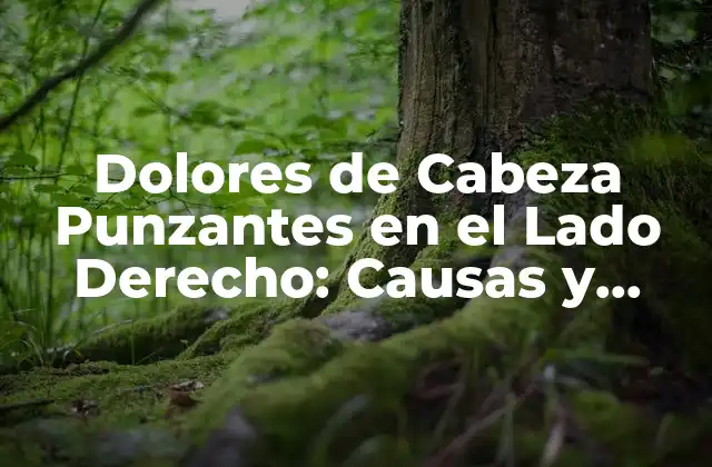 Dolores de Cabeza Punzantes en el Lado Derecho: Causas y Tratamientos