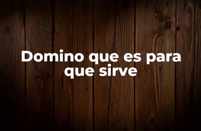 El domino como símbolo cultural y su impacto en la sociedad