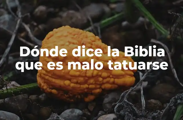 Dónde Dice la Biblia que es Malo Tatuarse 2 La relación entre el tatuaje y la identidad religiosa