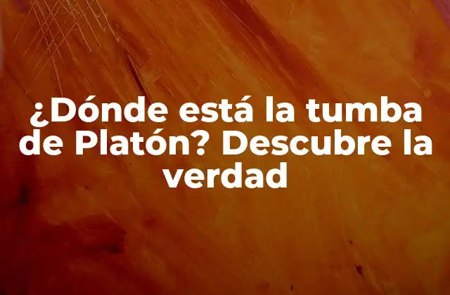 La vida de Platón: una visión general