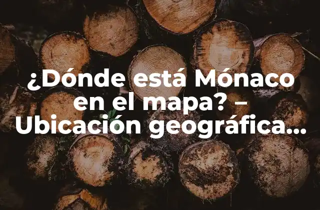 ¿dónde Está Mónaco en el Mapa? – Ubicación Geográfica Del Principado de Mónaco