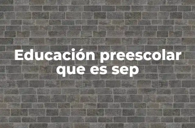 La importancia del preescolar en el desarrollo infantil