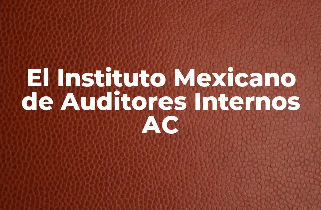 La importancia de la auditoría interna en el contexto mexicano