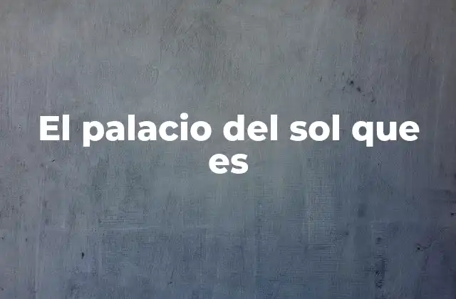 El corazón espiritual del Imperio Inca