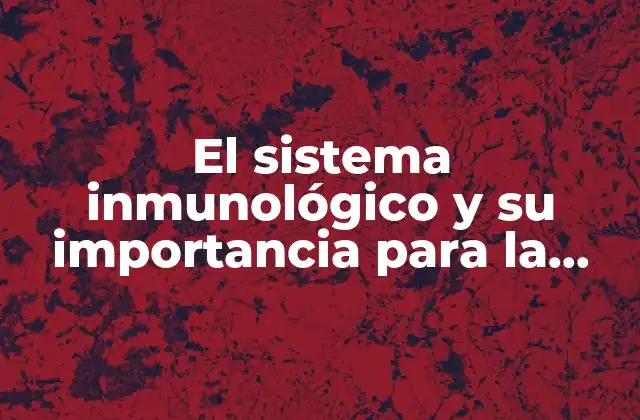 El Sistema Inmunológico y Su Importancia para la Defensa Del Cuerpo