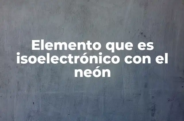 Relación entre configuración electrónica y estabilidad