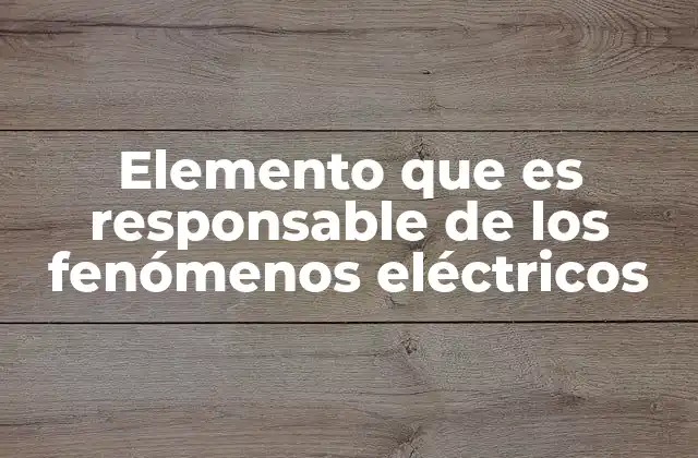 El papel de las partículas subatómicas en la generación de electricidad