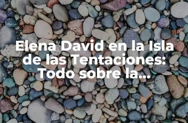 ¿Quién es Elena David?