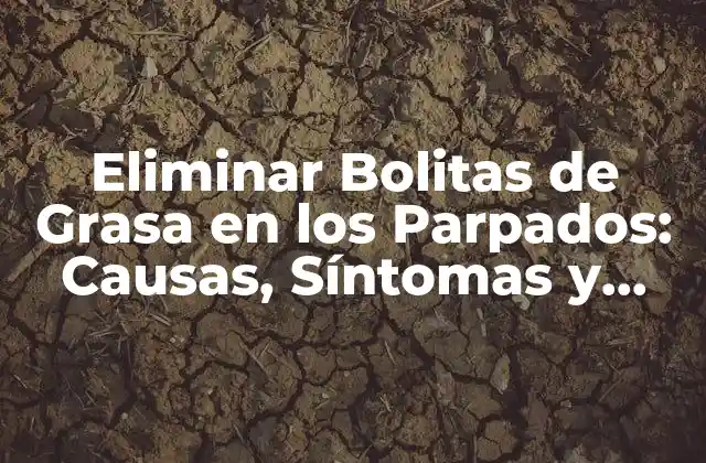 Eliminar Bolitas de Grasa en los Parpados: Causas, Síntomas y Tratamientos