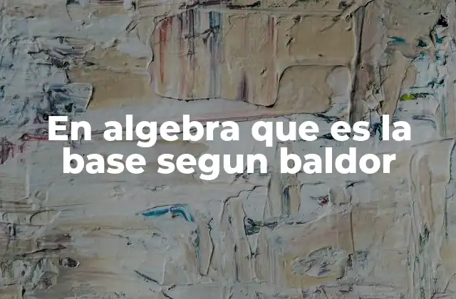 La importancia de las bases en la numeración