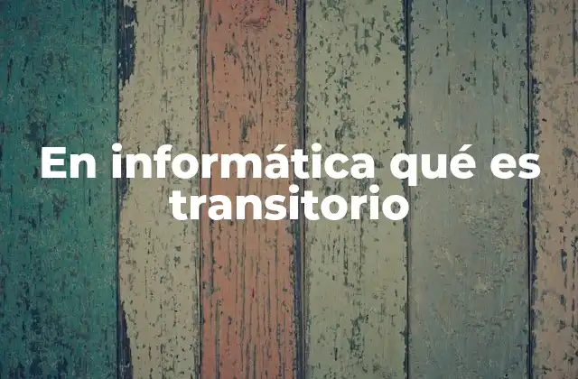 El rol de los elementos temporales en la computación moderna