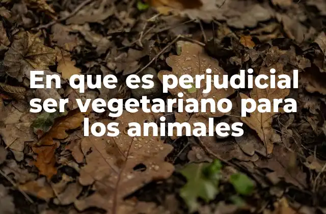 En que es Perjudicial Ser Vegetariano para los Animales 2 El impacto ecológico de la producción vegetal y los animales silvestres