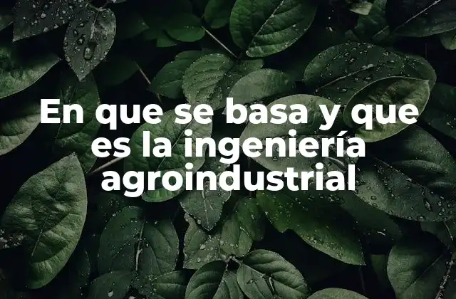 La intersección entre agricultura y tecnología industrial