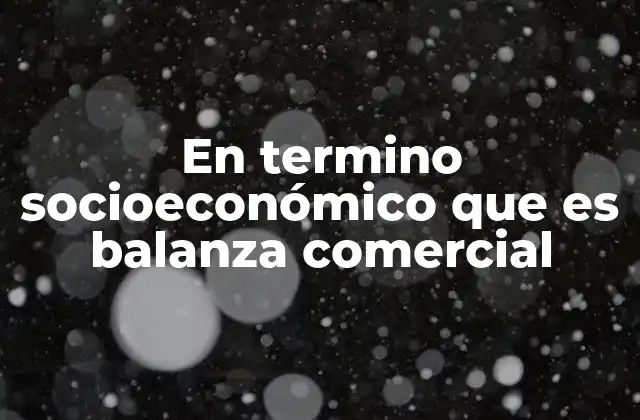 Cómo la balanza comercial refleja la dinámica de un país en el comercio internacional