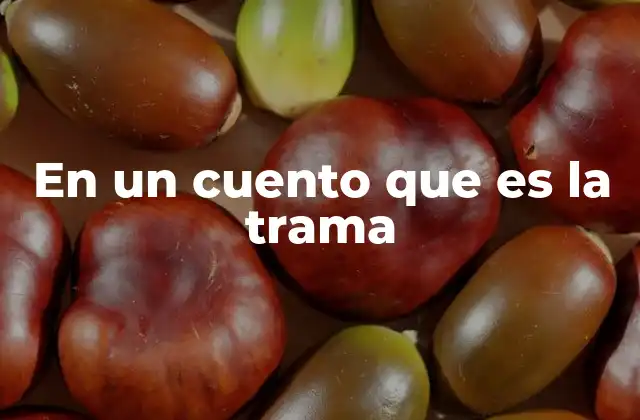 En un Cuento que es la Trama