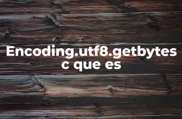 Cómo se maneja la codificación UTF-8 en C