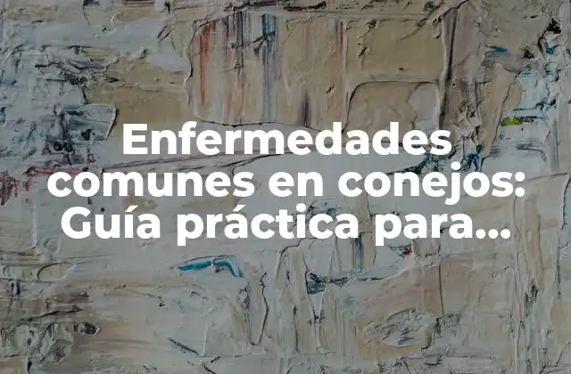 Enfermedades Comunes en Conejos: Guía Práctica para Propietarios de Mascotas