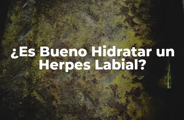 ¿Cuál es la Causa del Herpes Labial?