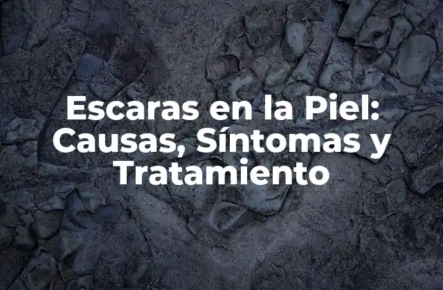 Causas de las Escaras en la Piel