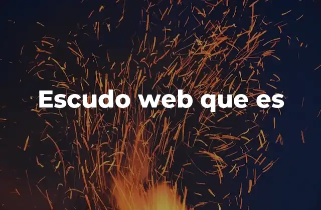 Escudo Web que es 2 Cómo funciona un escudo web sin mencionar directamente el término