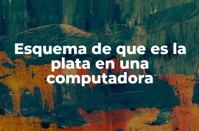 Esquema de que es la Plata en una Computadora